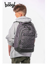 BAAGL  BAAGL SET 3 Skate max SKA grau: Rucksack, Federmäppchen, Beutel