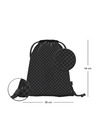 BAAGL  BAAGL SET 3 Skate max SKA grau: Rucksack, Federmäppchen, Beutel