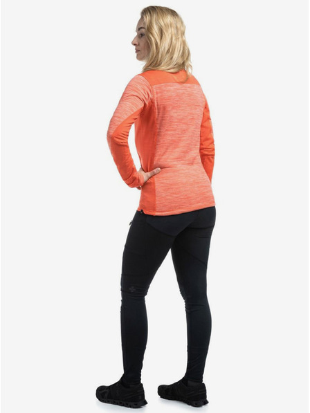 Kilpi Orangefarbenes Damen-Funktions-Sweatshirt Kilpi ERIN-W