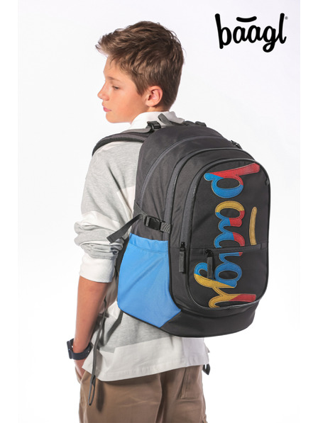 BAAGL  BAAGL SET 3 Core Logo Mix: Rucksack, Federmäppchen, Beutel