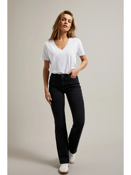 Moodo Weißes Damen-T-Shirt