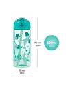 BAAGL  BAAGL Tritan-Trinkflasche mit Strohhalm Delfin 500 ml