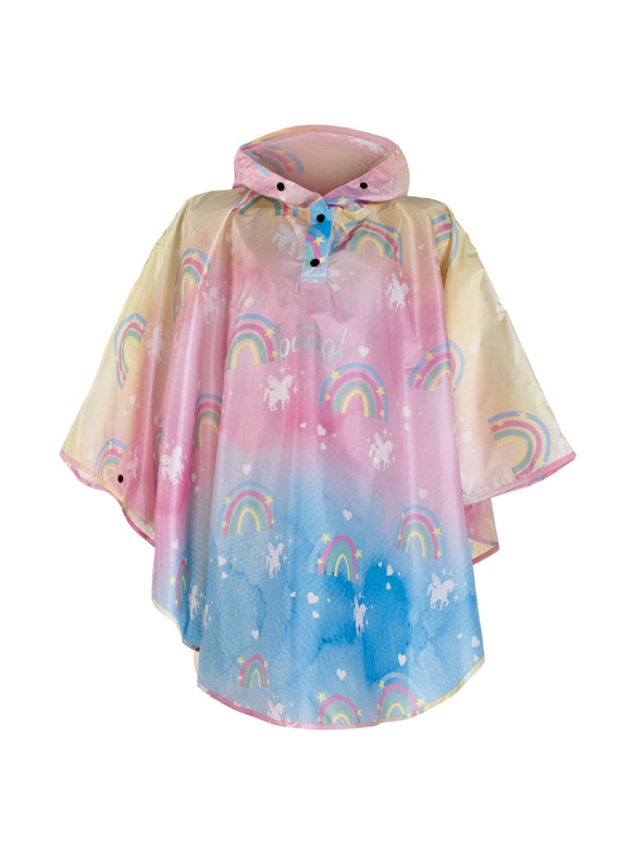 BAAGL  BAAGL Outdoor Poncho-Regenmantel Einhorn Größe S (110-130 cm)