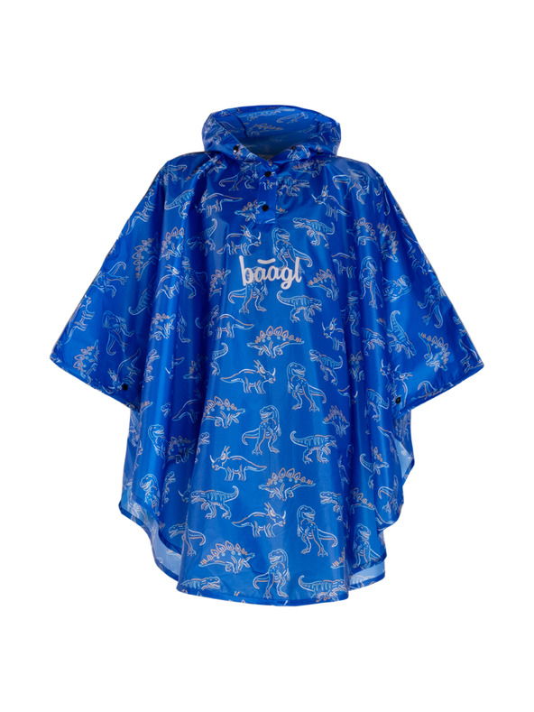 BAAGL  BAAGL Outdoor Poncho-Regenmantel Dino Größe S (110-130 cm)