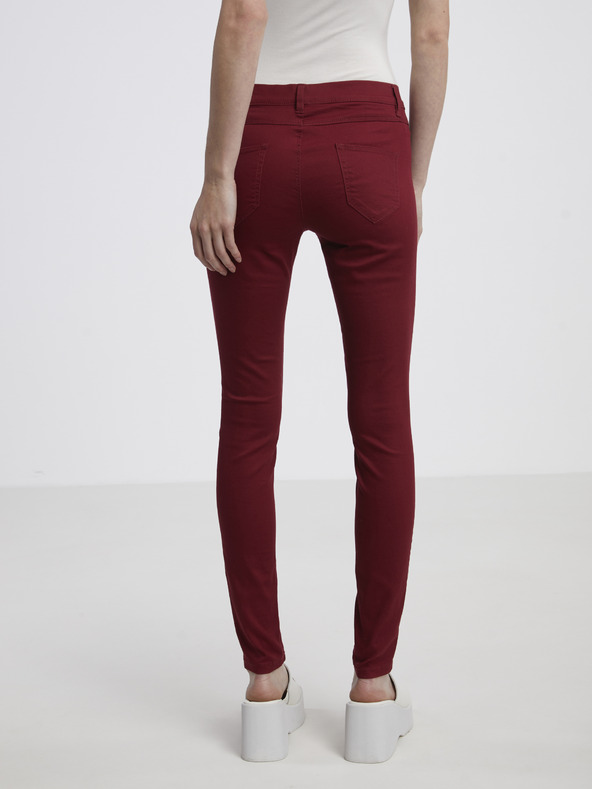 CAMAIEU Rote Damen Capri-Hose CAMAIEU