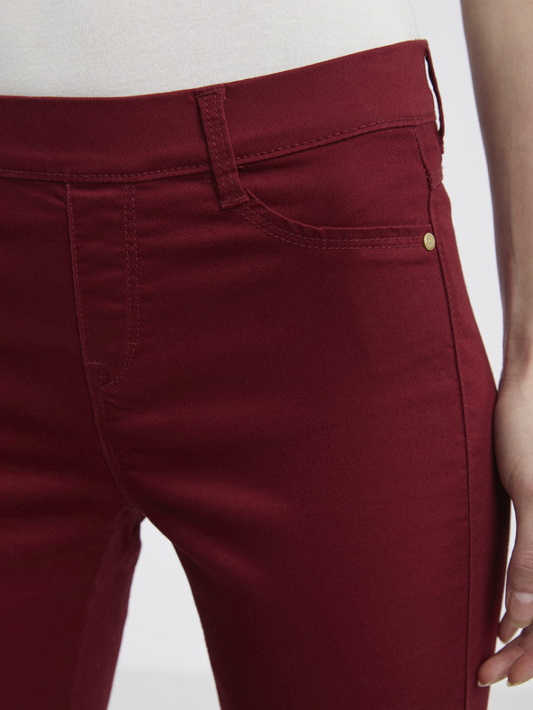 CAMAIEU Rote Damen Capri-Hose CAMAIEU