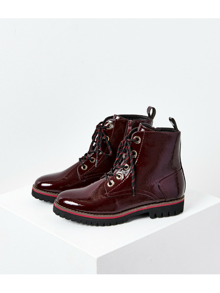 CAMAIEU Braune Ankle Boots CAMAIEU