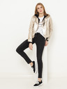 CAMAIEU Beige metallic Jacke CAMAIEU