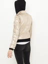 CAMAIEU Beige metallic Jacke CAMAIEU
