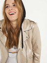 CAMAIEU Beige metallic Jacke CAMAIEU