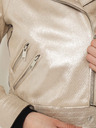 CAMAIEU Beige metallic Jacke CAMAIEU