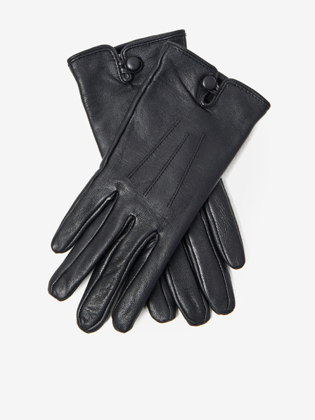 CAMAIEU Schwarze Lederhandschuhe CAMAIEU