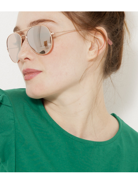 CAMAIEU Rosa Piloten-Sonnenbrille CAMAIEU