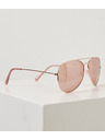 CAMAIEU Rosa Piloten-Sonnenbrille CAMAIEU