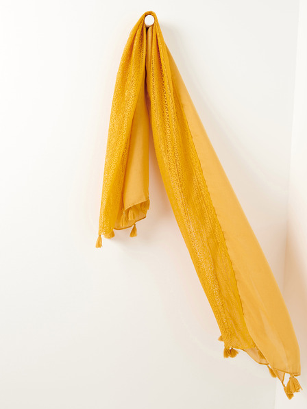 CAMAIEU Orangefarbener Schal CAMAIEU
