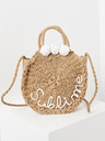 CAMAIEU Beige Flechthandtasche CAMAIEU