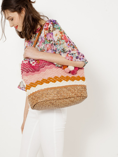CAMAIEU Rosa-beige Handtasche CAMAIEU