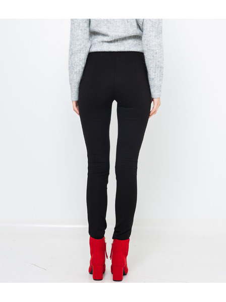 CAMAIEU Schwarze Hose mit Saum CAMAIEU
