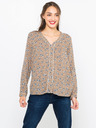 CAMAIEU Beige Bluse CAMAIEU