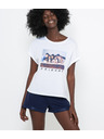 CAMAIEU Weißes T-Shirt Friends CAMAIEU