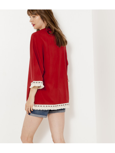 CAMAIEU Rotes Kimono CAMAIEU
