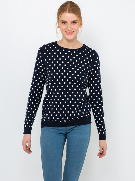 CAMAIEU Gepunkteter Pullover CAMAIEU