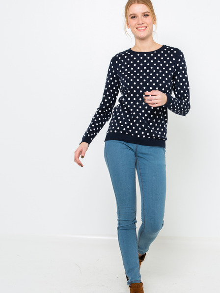 CAMAIEU Gepunkteter Pullover CAMAIEU