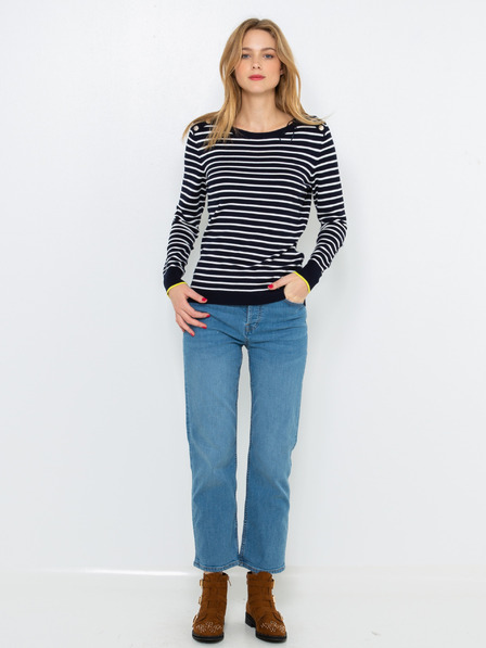 CAMAIEU Gestreifter Pullover