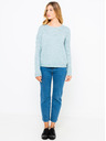 CAMAIEU Hellblauer Pullover CAMAIEU