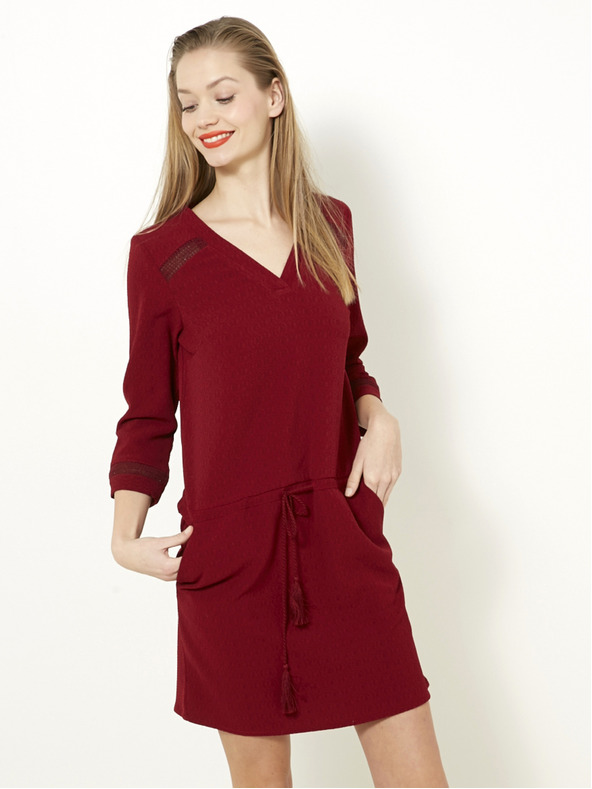 CAMAIEU Braunes Kleid CAMAIEU