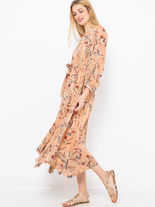 CAMAIEU Rosa langes Kleid CAMAIEU