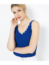 CAMAIEU Blaues Top CAMAIEU