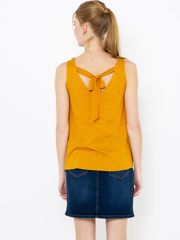 CAMAIEU Orangefarbenes Tank-Top CAMAIEU