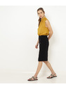CAMAIEU Orange Bluse