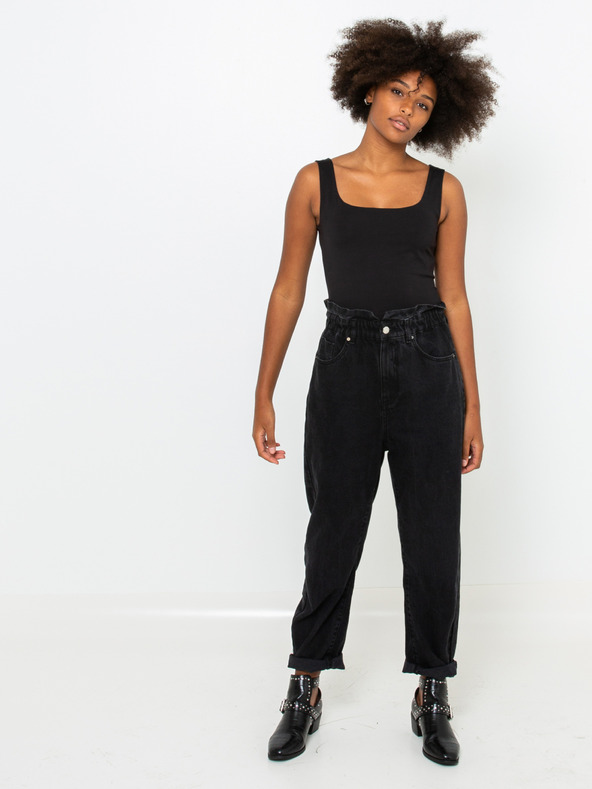 CAMAIEU Schwarzes Top