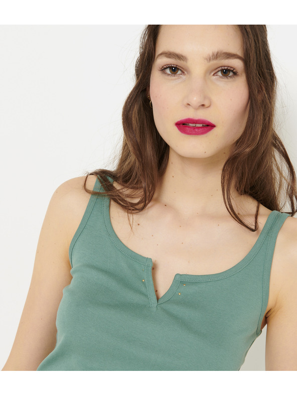 CAMAIEU Grünes Top CAMAIEU