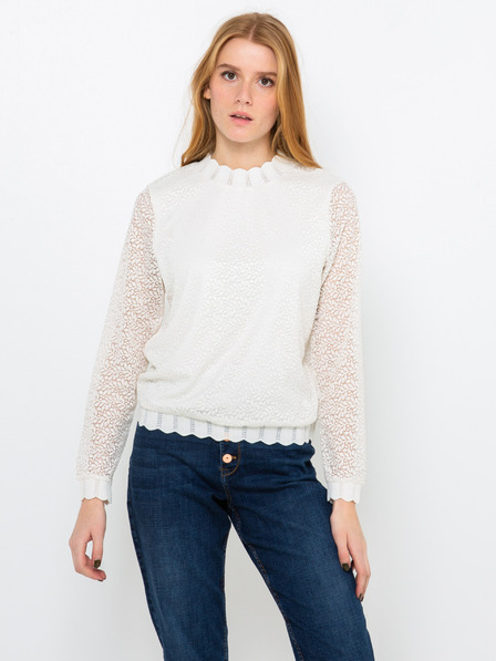 CAMAIEU Weiße Bluse CAMAIEU