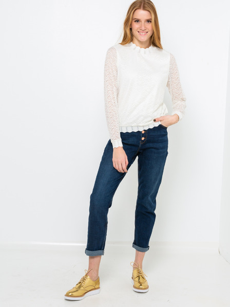 CAMAIEU Weiße Bluse CAMAIEU