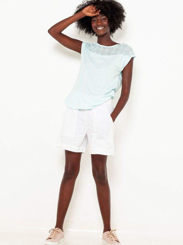 CAMAIEU Weißes Oberteil CAMAIEU