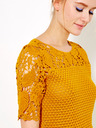 CAMAIEU Orangefarbene Bluse CAMAIEU