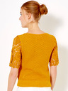 CAMAIEU Orangefarbene Bluse CAMAIEU