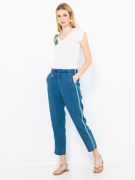CAMAIEU Weißes Damen-T-Shirt CAMAIEU