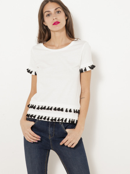 CAMAIEU Weiße Bluse CAMAIEU