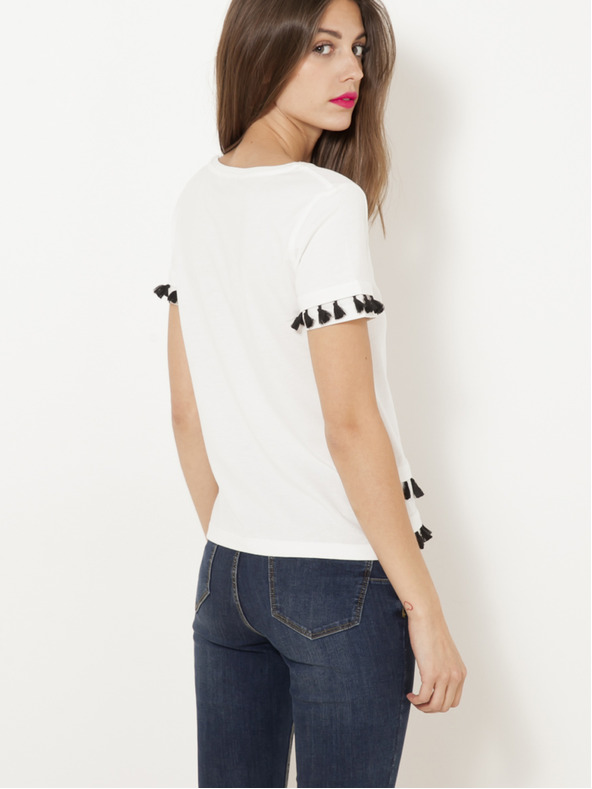 CAMAIEU Weiße Bluse CAMAIEU