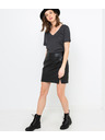 CAMAIEU Schwarzes Top mit V-Ausschnitt CAMAIEU