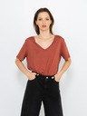 CAMAIEU Braunes T-Shirt CAMAIEU