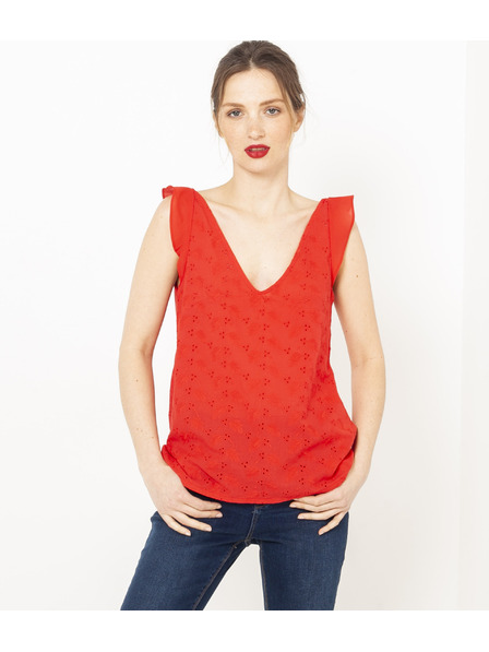 CAMAIEU Orangefarbenes Tank-Top CAMAIEU