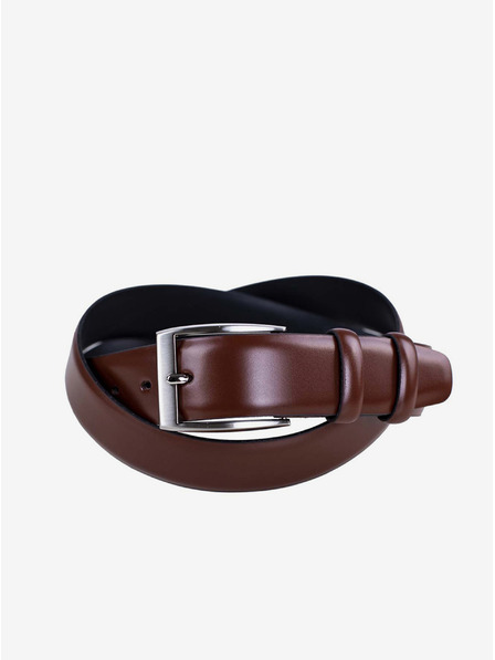 Zapana Brauner Zapana Value Ledergürtel für Herren