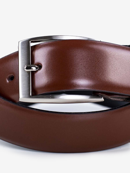 Zapana Brauner Zapana Value Ledergürtel für Herren