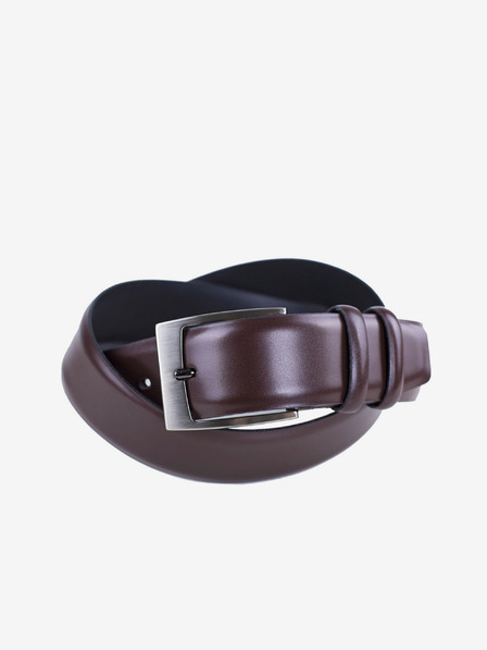 Zapana Dunkelbrauner Herrengürtel Zapana Flow Leder